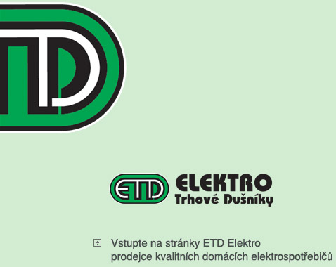 ETD Elektro - prodejce kvalitních domácích elektrospotřebičů